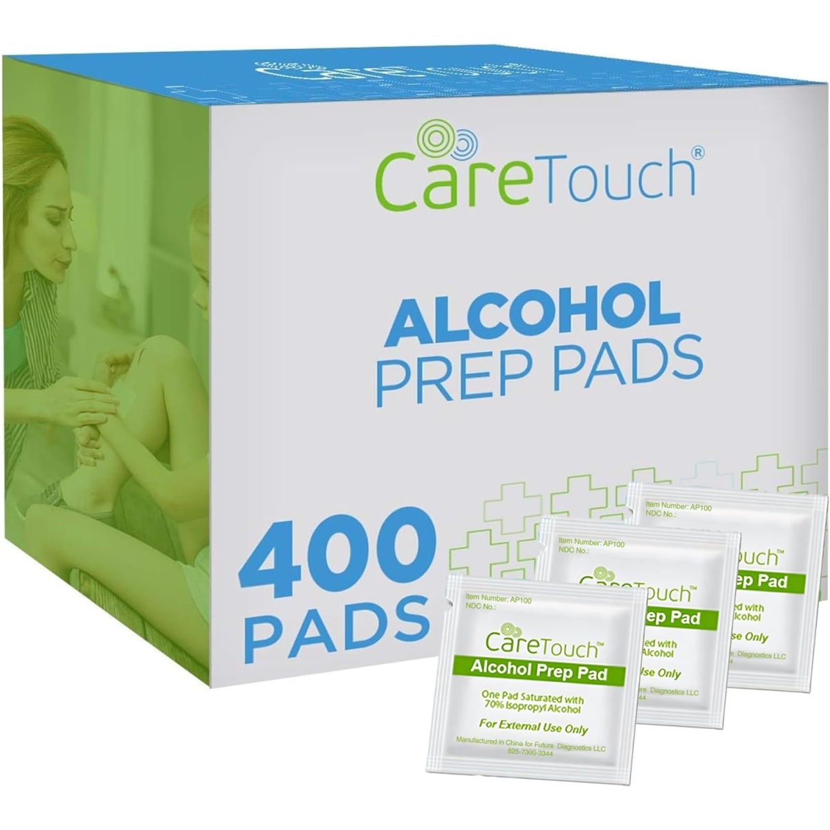 Care Touch Alcohol Wipes - Alcohol Prep Pads