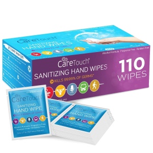 Care Touch Hand Sanitizer Wipes for Home